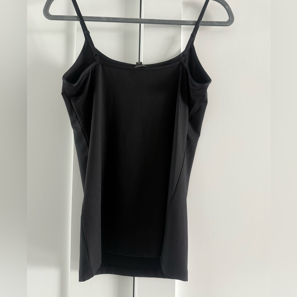 Sleek Black Camisole Top
